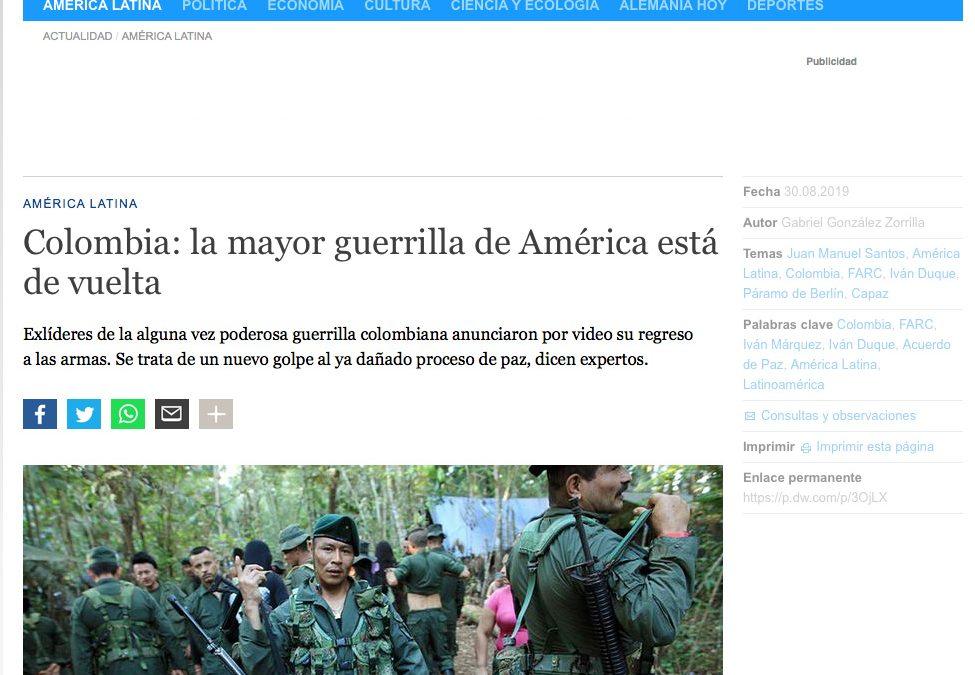 Colombia: la mayor guerrilla de América está de vuelta
