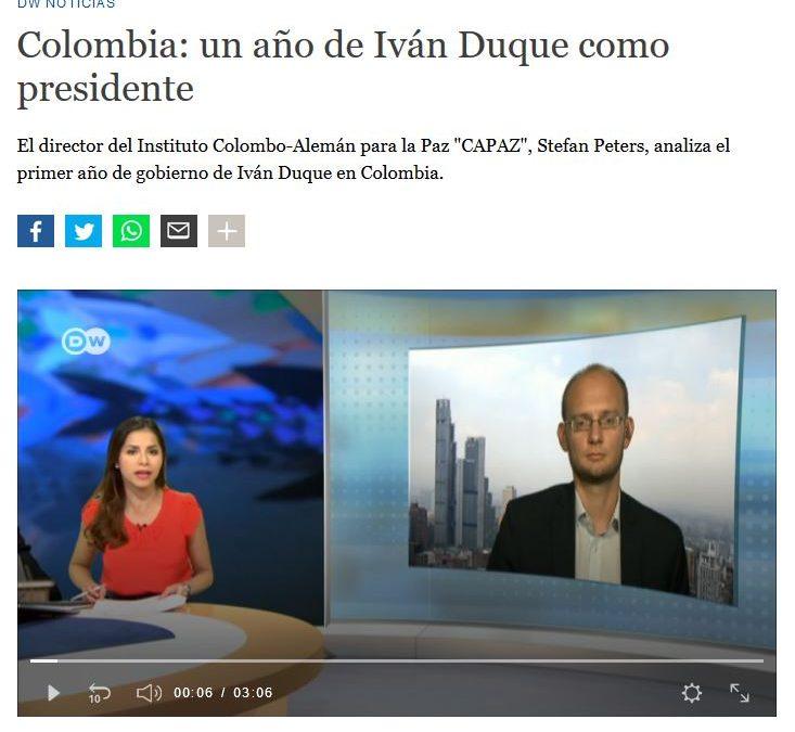 Colombia: un año de Iván Duque como presidente
