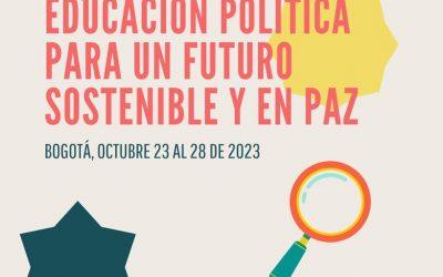 Convocatoria: Escuela de verano | Educación política para un futuro sostenible y en paz en Bogotá